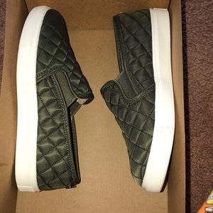 Olive sneakers